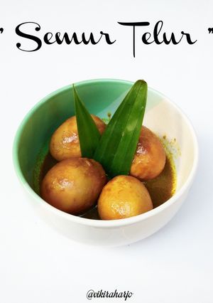 Foto resep Semur Telur