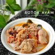 Botok Ayam Tanpa Daun Pisang/Ayam Masak Santan