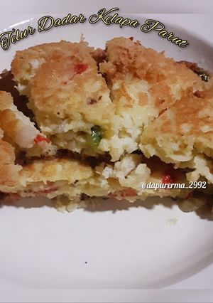 Foto resep 30. Telur Dadar Kelapa Parut 🍳🥥