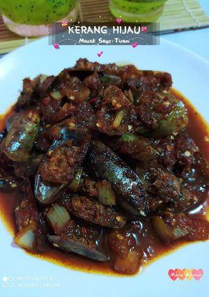 Foto resep Kerang Hijau Masak Saus Tiram