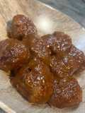 Meatballs in Roasted Red Pepper Sauce
