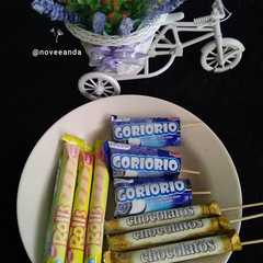 รูปของ Es Chocolatos, Es Goriorio, Es Nabati Rolls.. Seribuan gaeesss
