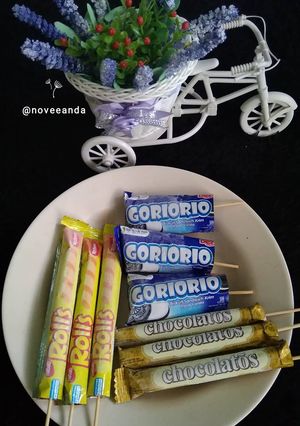 Foto resep Es Chocolatos, Es Goriorio, Es Nabati Rolls.. Seribuan gaeesss