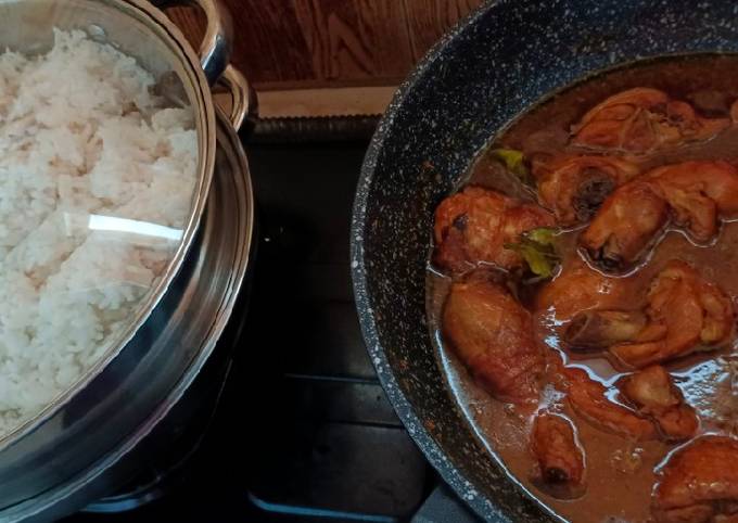 Nasi uduk sangat simple