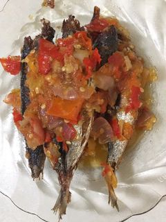 Foto resep Ikan keranjang sambel setan