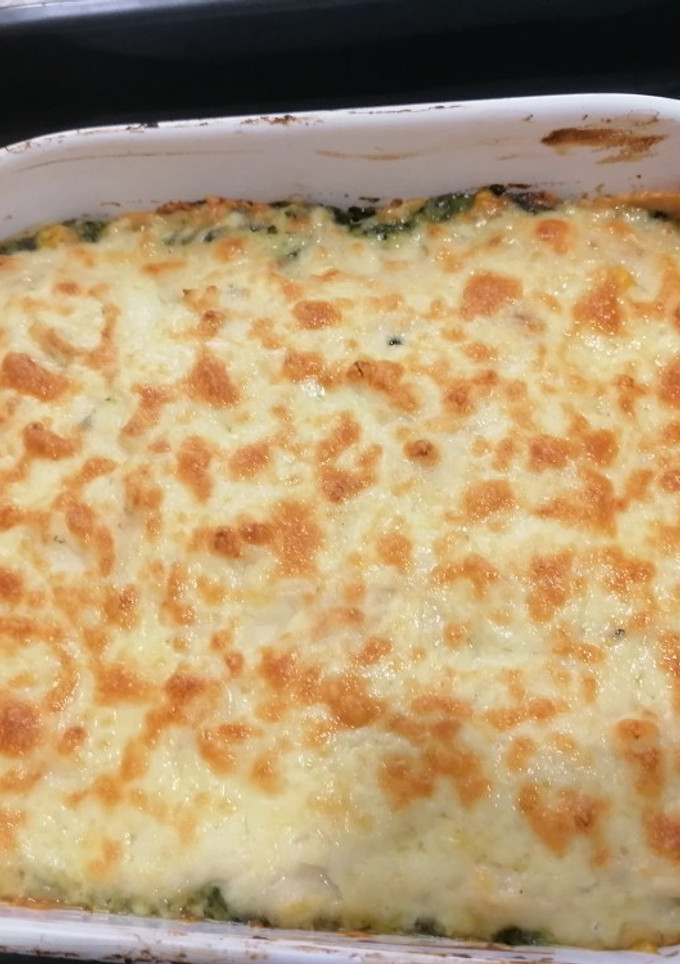 Una foto de 245. Lasaña de acelgas y maíz / Thermomix y Horno
