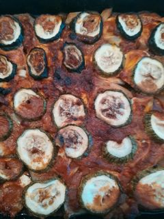 Una foto de Calabacines al horno