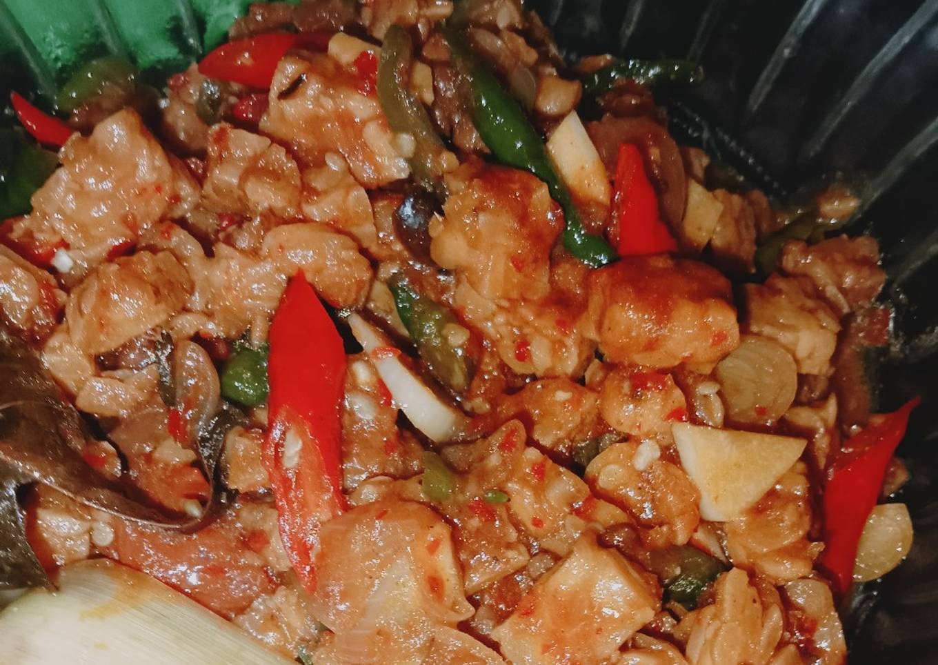 Tempe Tauco merah