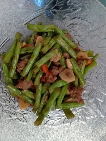 Cara Simple Membikin Resep  Cah/Tumis Buncis Daging Saus Tiram+Teriyaki yang Lezat Sekali, Lezat Sekali