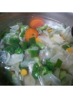 Foto resep sup brokoli