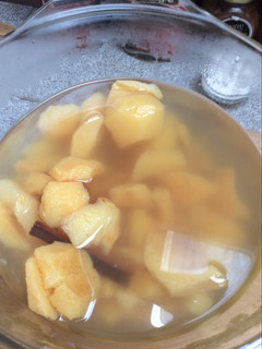Una foto de Membrillos al jugo para diabéticos