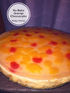 Foto resep No-Bake Orange Cheesecake