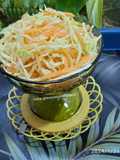 Verrine chou vert 🥗🍈 et carotte 🥕
