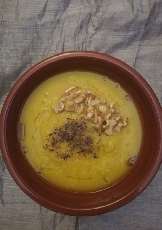 Una foto de Crema multi-vegetales