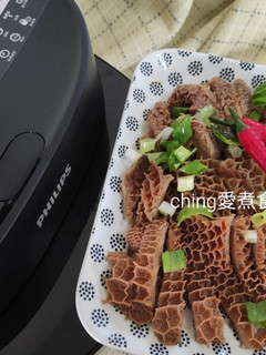 (萬用鍋料理)紅燒牛肚 的食譜成品照片