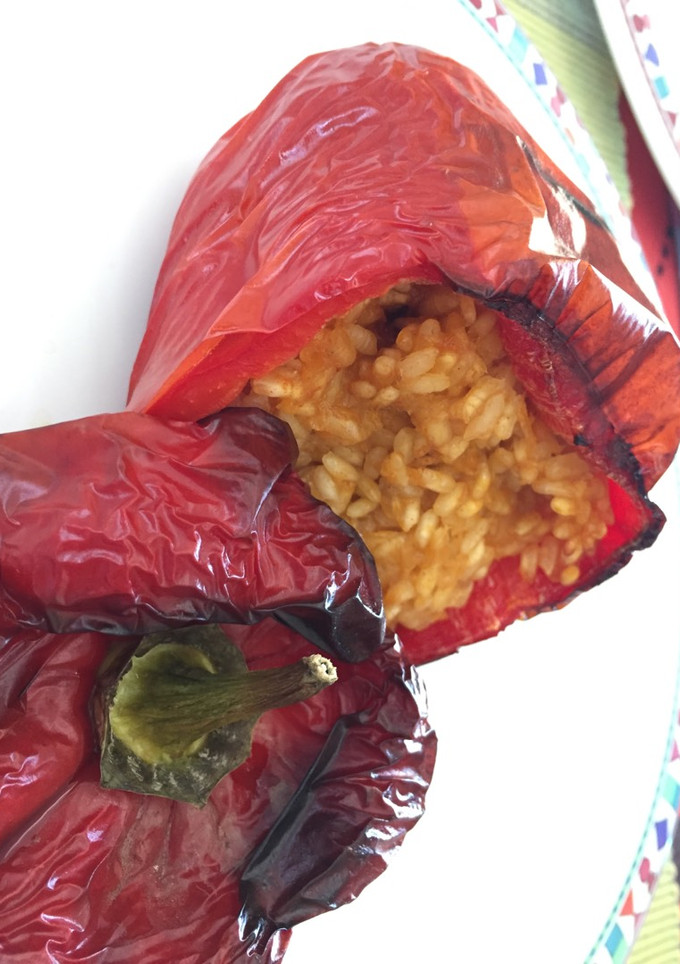Una foto de Pimientos rellenos de arroz