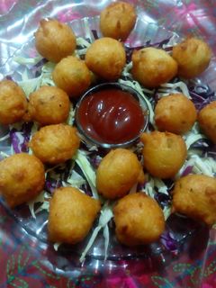 કર્ડ રાઈસ બોલ્સ રેસીપી મુખ્ય ફોટો