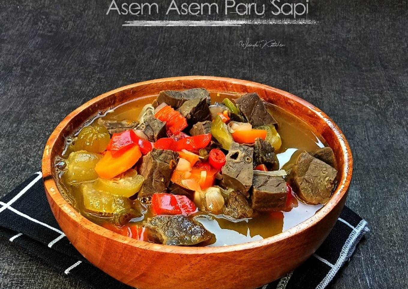 Asem Asem Paru Sapi