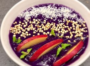 O poză a rețetei Smoothie de afine.