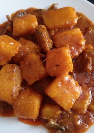 A picture of Yam Pottage.