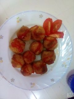 صورة لوصفة كرات البطاطس اللذيذة 😋😋