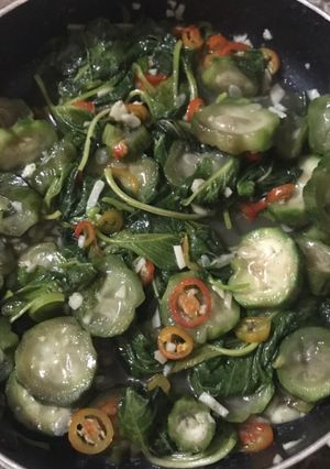 Foto resep Tumis Bayam Oyong Jalapeno