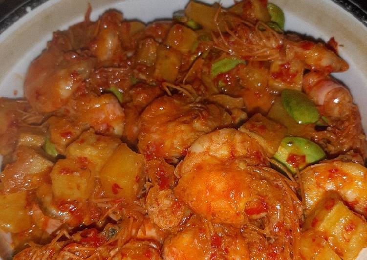 Langkah Mudah untuk Menyiapkan Udang Sambal Pete, Bisa Manjain Lidah