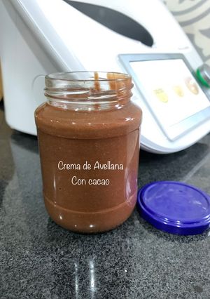 Una foto de Crema de Avellana con cacao - Thermomix