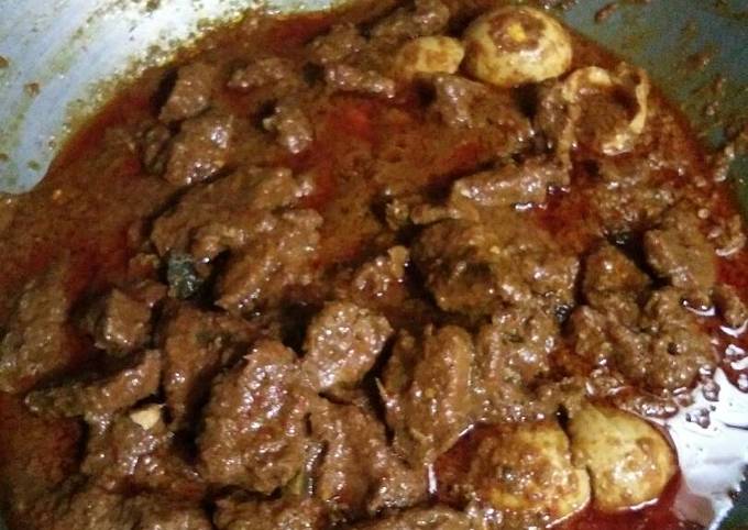 Rendang Telur Daging Sapi