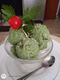 Helado de Aguacate y Spirulina