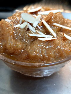 A picture of Amaranth Halwa.