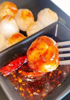 รูปของ น้ำจิ้มลูกชิ้น สูตร ไม่ใช้น้ำมะขาม (brown sauce)