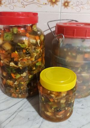 عکسی از دستور ترشی مخلوط