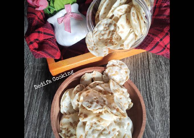 Resep 177. Keripik Tempe Sagu Kriuk Gurih Nikmat Anti Gagal