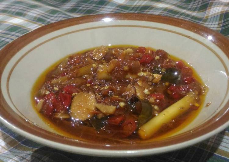 Sambel terasi khas Jogjakarta