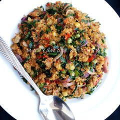 Vegetable couscous A picture of Vegetable couscous.