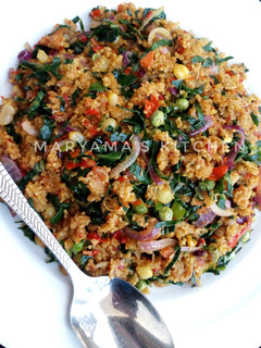 A picture of Vegetable couscous.