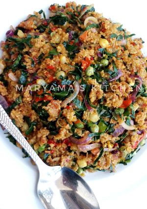 A picture of Vegetable couscous.