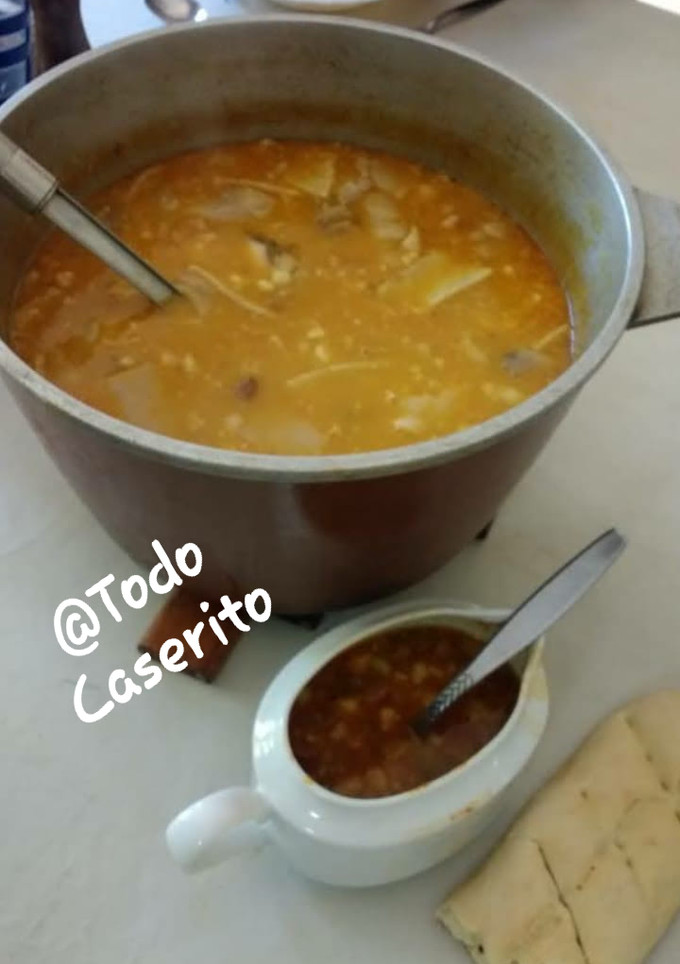 Una foto de Locro caserito