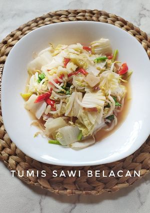 Foto resep Tumis Sawi Belacan