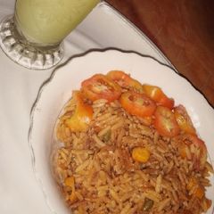 A picture of Brown rice.