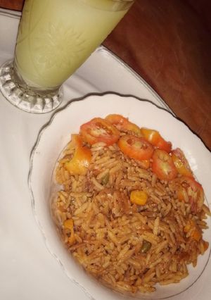 A picture of Brown rice.