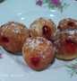 Cara Gampang Menyiapkan 065. Bomboloni Mini Strawberry Anti Gagal