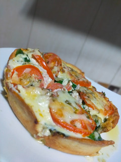 Una foto de Quiche vegetal(opcional con pavo) light