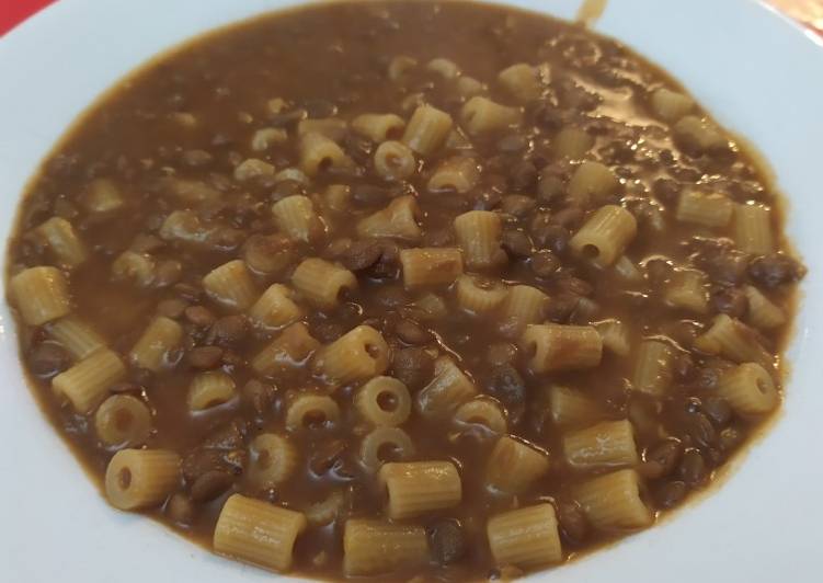 Pasta e lenticchie