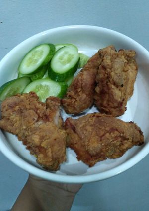 Foto resep Ayam goreng tepung