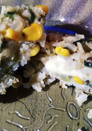 Una foto de Croquetas de arroz integral al horno