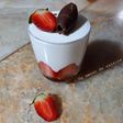 Verrine façon fraisier 🍓
