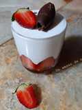 Verrine façon fraisier 🍓