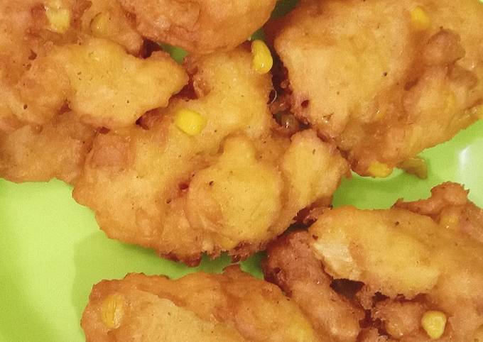 Cara Membuat Bakwan jagung lembut Menu Enak Dan Mudah Dibuat
